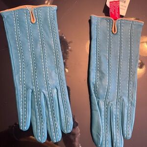 Genuine leather gloves